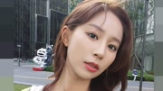 韩广告模特获评360度无死角气质美女