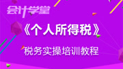 2020个人所得税知识教程大全 个人所得税 个人所得税申报 个人所得税怎么征知识名师课堂爱奇艺