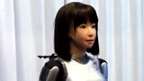 日本萌妹机器人 脸部表情超逼真