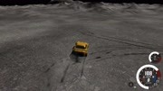BeamNG：在月球上开车，零重力下汽车会发生什么？