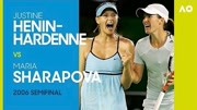 经典回顾：海宁逆转莎拉波娃晋级澳网决赛