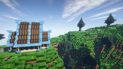 Minecraft延时摄影 第 01 07期minecraft 山上有座屋 游戏 完整版视频在线观看 爱奇艺