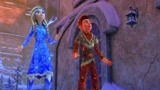 冰雪女王3：冰雪女王释放魔法，变出一座冰雕，阻止士兵的进攻！