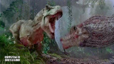 侏罗纪公园3：这是霸王龙？竟被棘龙一口扭断脖子，一命呜呼