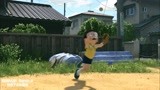 哆啦A梦：别人用手接球，大雄用头接，没眼看