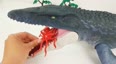 超大恐龙鱼和海洋动物玩具