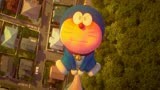 哆啦A梦：大雄在空中摔倒，哆啦A梦手疾眼快拉住他