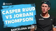 ATP巴塞罗那站：鲁德完胜汤普森 晋级八强对阵意大利名将