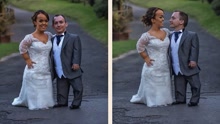 最矮夫妻办婚礼身高和不足两米