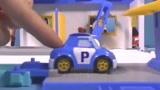 变形警车珀利玩具变形出库安装儿童益智玩具