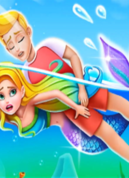 【波比】芭比美人鱼公主系列游戏  :【波比】美人鱼公主救王子游戏