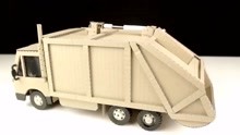 如何制作垃圾车-神奇卡车玩具
