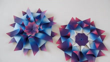 三角插纸花的制作方法1