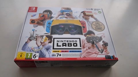 任天堂Labo VR套件开箱