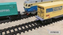 集装箱货运专列玩具火车