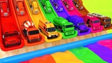 集装箱卡车帮水罐车和货车涂颜色