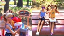 芭比和安娜公主野餐
