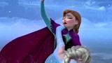 冰雪奇缘：安娜为了救姐姐，竟然变成冰人，看哭了！