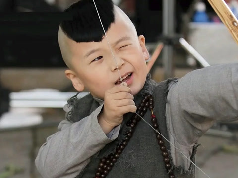 几年前曾经参与过制作的一部中韩合拍3d爆笑喜剧电影《小和尚大当家》