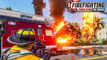 模拟消防英豪：新游戏试玩 乘上罗森鲍尔消防车去灭火 | 4K60