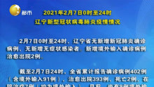 2021年2月7日0时至24时 辽宁新型冠状病毒肺炎疫情情况