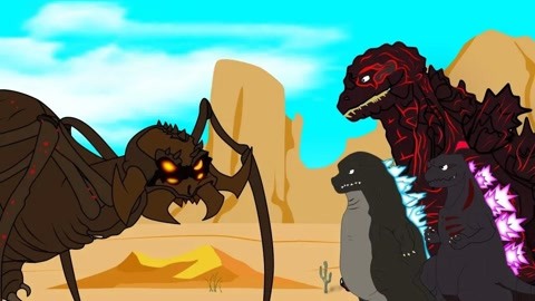 恐龙怪兽争霸 第13集 巨型蜘蛛精的恐吓: 巨型蜘蛛精的恐吓