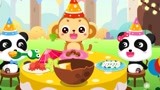 宝宝巴士亲子游戏：神秘的森林美食派对开始啦，小吃货们发挥起来