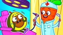 儿童益智动画：带着皮特去看牙医打败蛀牙，小朋友不要吃太多糖！