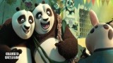 功夫熊猫3，熊猫和亲生父亲相见，一模一样