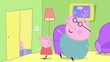 小猪佩奇：猪爸爸要减肥，得做一百个俯卧撑，不料却偷看起了电视