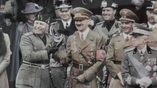 西班牙内战影像，在希特勒帮助下，独裁者佛朗哥获得胜利