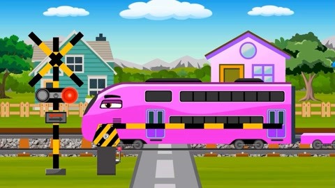 高铁火车动画片全集图片