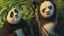 功夫熊猫3：阿宝带老爸来英雄殿，父子俩是破坏王太可怕