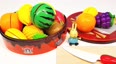 小兔子瑞贝卡玩水果切切乐 快来找到你喜欢吃的水果吧