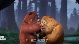 雪岭熊风：熊大和熊二被蜜蜂蛰，满脸都是包，棒棒了