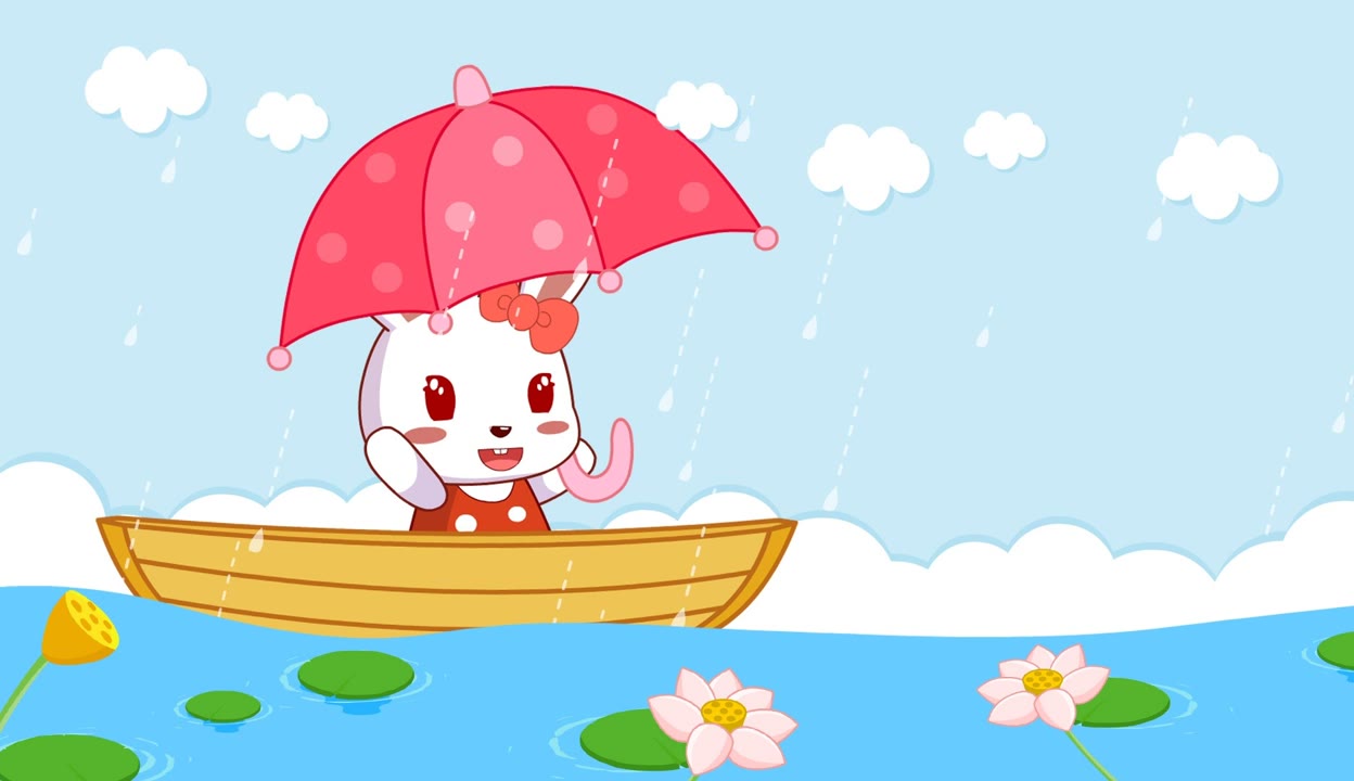 【兔小貝beckybunny】兔小貝兒歌:天氣歌,你們那邊下雨了嗎?