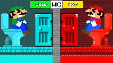 超级玛丽：岩浆门VS寒冰门，你会选哪个？