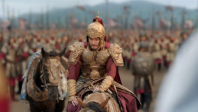  EP40 Gu Jiusi persuades Zhou Gaolang to drop his armor and enter the capital Legendas em português Dublagem em chinês