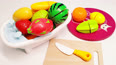水果切切乐幼儿早教益智玩具 快来认识水果和蔬菜！