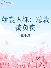 娇妻入怀：总裁请负责