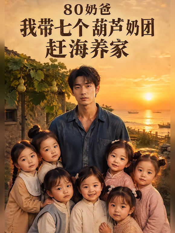 80奶爸：我带七个葫芦奶团赶海养家封面图