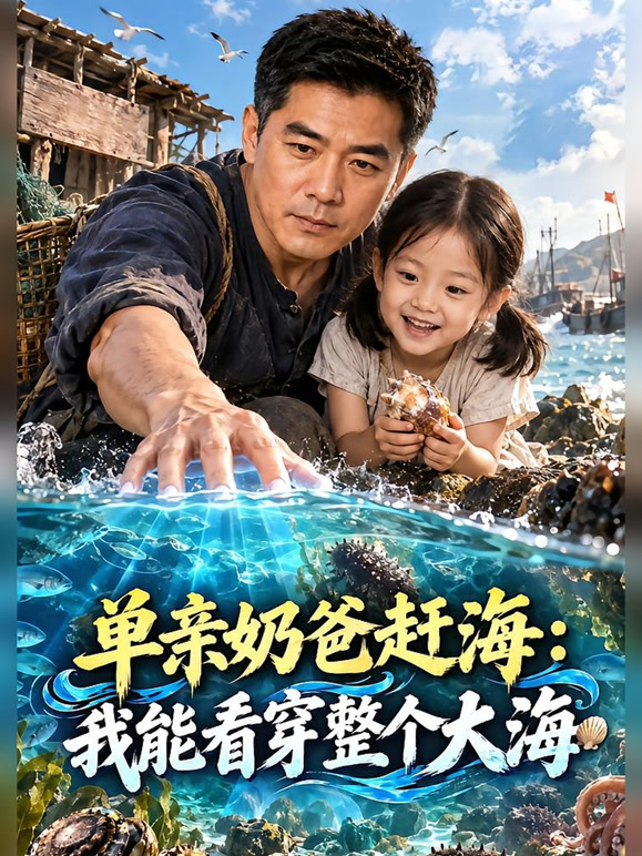 单亲奶爸赶海封面图